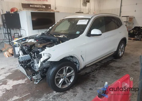 2021 BMW X3 xDrive30I из США, поврежденный, VIN 5UXTY5C08M9H59027